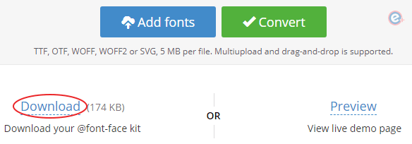descargando fuente de transfonter